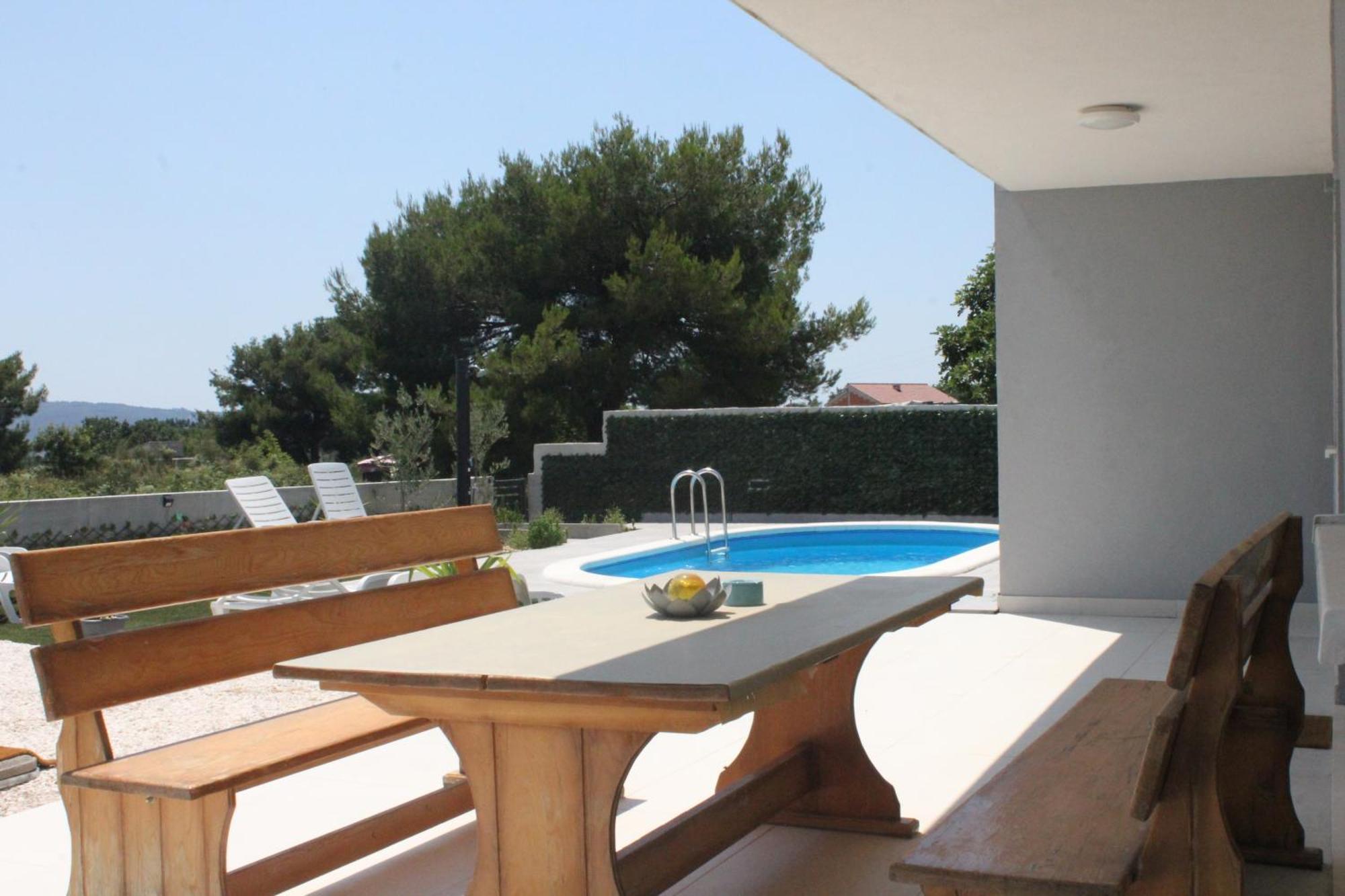Villa Marta 3 Bedrooms, 2 Baths And Pool Kaštel Štafilić 외부 사진